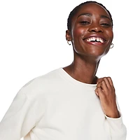 Chandail à encolure ras du cou George pour femmes Tailles TP–TTG