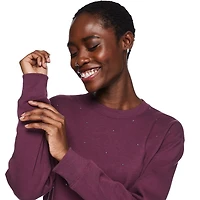 Chandail à encolure ras du cou George pour femmes Tailles TP–TTG