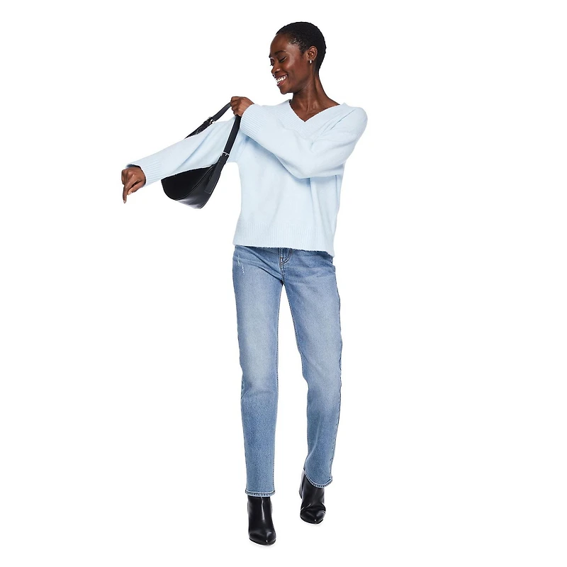 George Women's V-Neckline Sweater