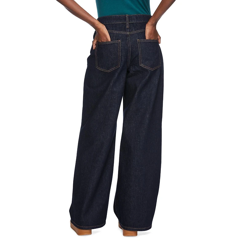 Jean à jambe large George pour femmes Tailles 2-18