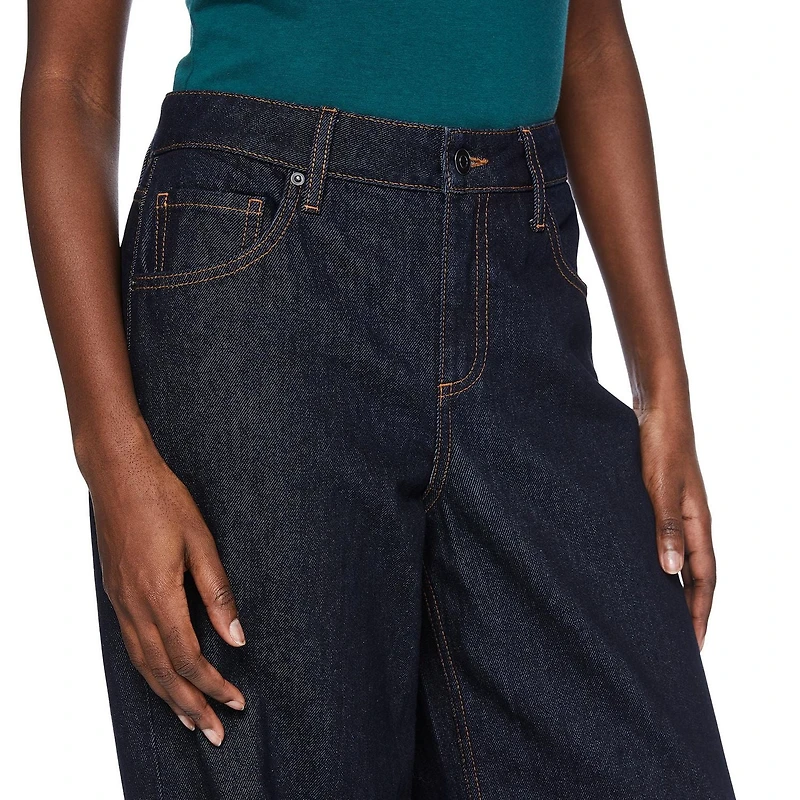 Jean à jambe large George pour femmes Tailles 2-18