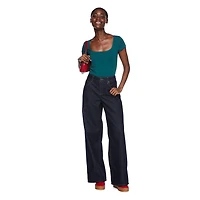 Jean à jambe large George pour femmes Tailles 2-18