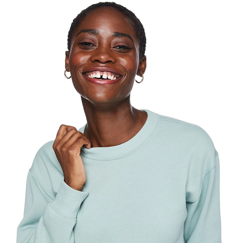 Chandail à encolure ras du cou George pour femmes Tailles TP–TTG