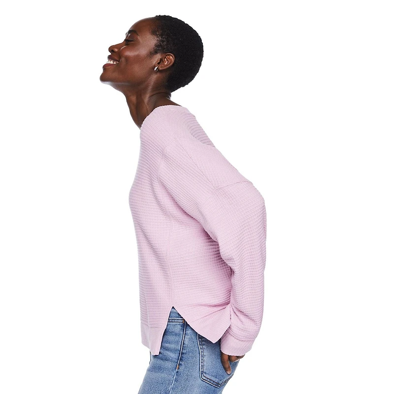 George Women's Waffle Knit Popover, Sizes XS-XXL