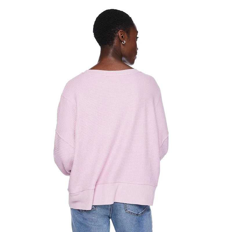 Chandail en tricot gaufré George pour femmes Tailles TP–TTG