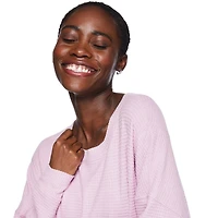 George Women's Waffle Knit Popover, Sizes XS-XXL