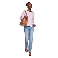 George Women's Waffle Knit Popover, Sizes XS-XXL