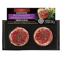 Marcangelo Bacon Wrapped Beef Medallions, 2 medallions, 340 g
