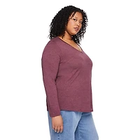 George Women's Plus V-Neckline Tee, Sizes 1X-4X