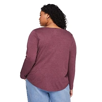 George Women's Plus V-Neckline Tee, Sizes 1X-4X