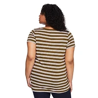 George Women's Plus V-Neckline Tee, Sizes 1X-4X