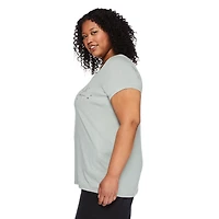 George Women's Plus V-Neckline Tee, Sizes 1X-4X