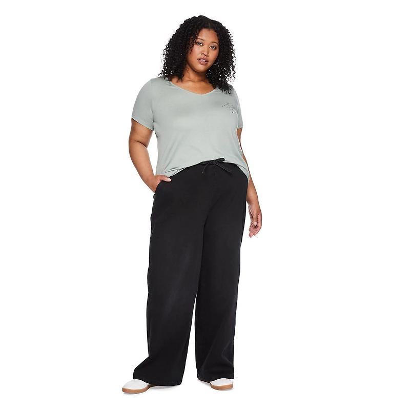 George Women's Plus V-Neckline Tee, Sizes 1X-4X