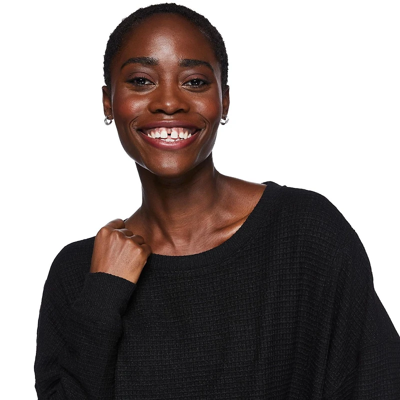 Chandail en tricot gaufré George pour femmes Tailles TP–TTG