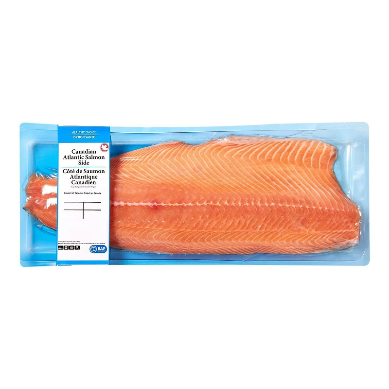 Canadian Atlantic Salmon Side, 1 side, 0.85 - 1.35 KG
