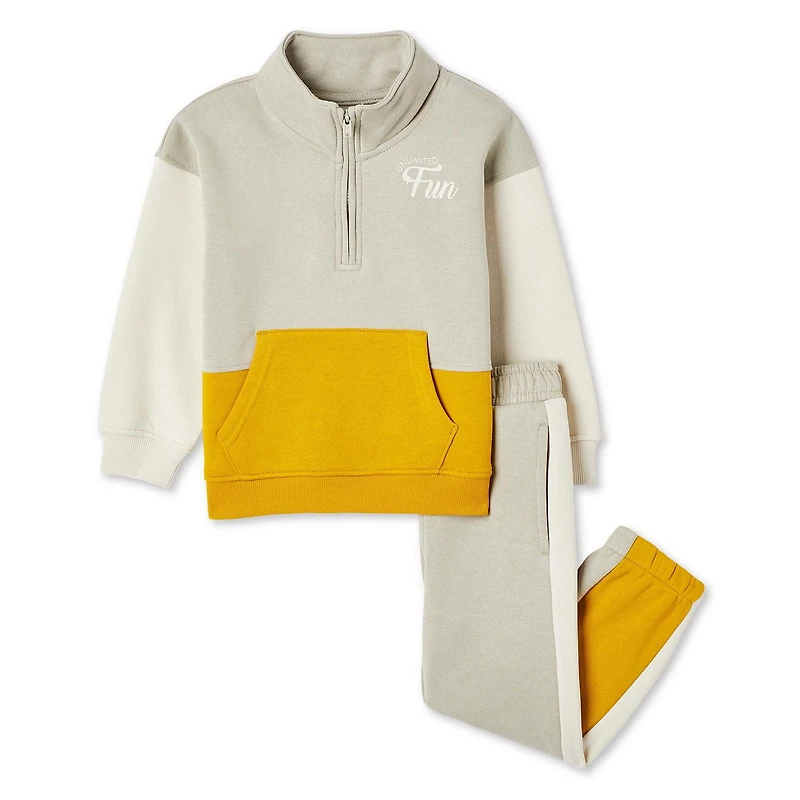 George Toddler Boys' Sweatshirt 2-Piece Set, Sizes 2T-5T