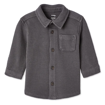 Chemise en tricot gaufré George pour bébés garçons Tailles 0-24 mois