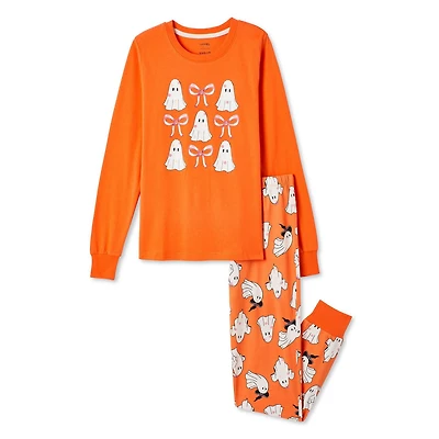 George Girls' Halloween Pajama 2-Piece Set