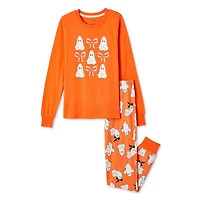 George Girls' Halloween Pajama 2-Piece Set