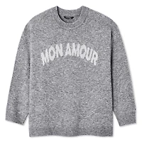 Chandail à encolure ras du cou George Plus pour femmes Tailles 1X-4X