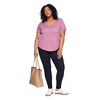 T-shirt à encolure dégagée George Plus pour femmes Tailles 1X-4X