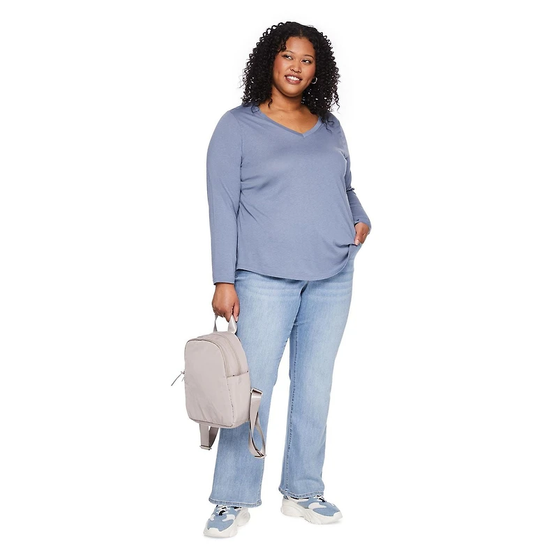 George Women's Plus V-Neckline Tee