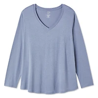 George Women's Plus V-Neckline Tee