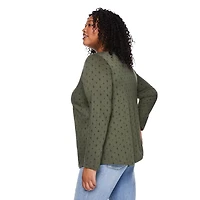 George Women's Plus V-Neckline Tee