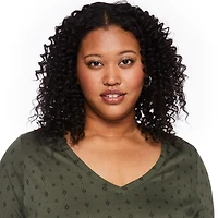 George Women's Plus V-Neckline Tee