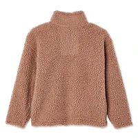 George Toddler Girls' Plush Zip-Up Jacket