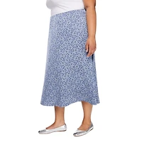 George Women's Plus Satin Skirt