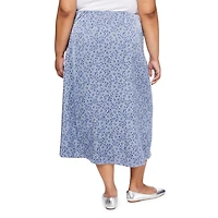 George Women's Plus Satin Skirt
