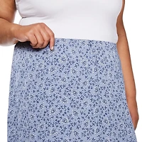 George Women's Plus Satin Skirt