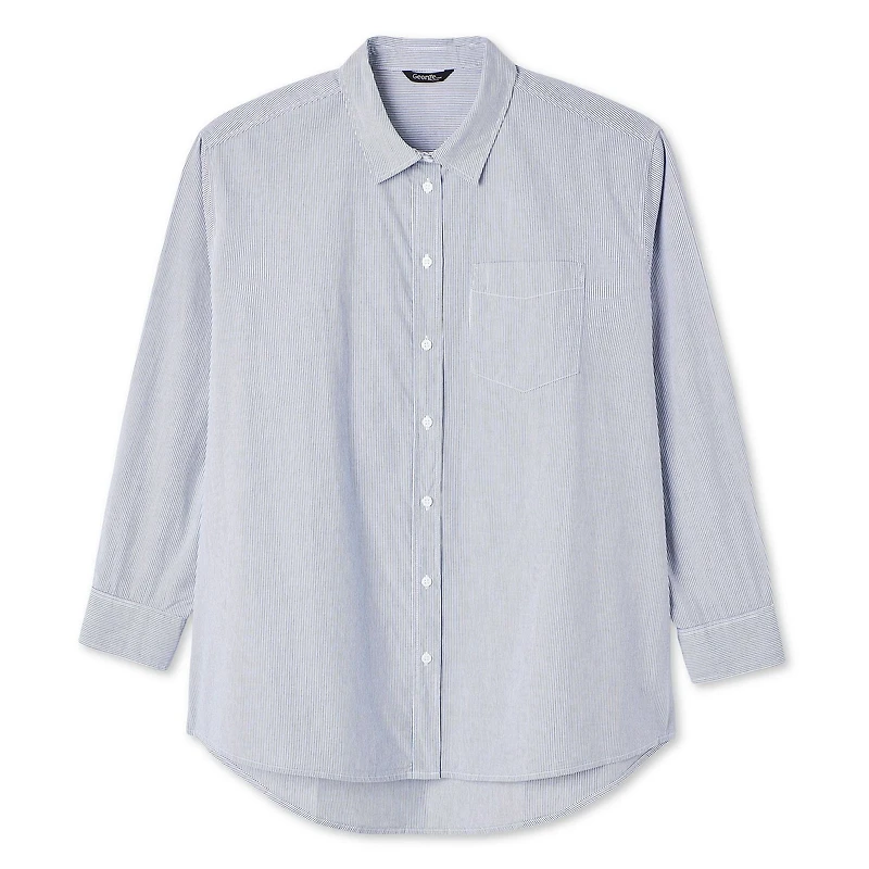 Chemise surdimensionnée George Plus pour femmes Tailles 1X-4X