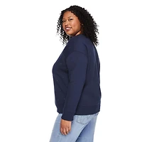 George Women's Plus Crew Neckline Popover, Sizes 1X-4X