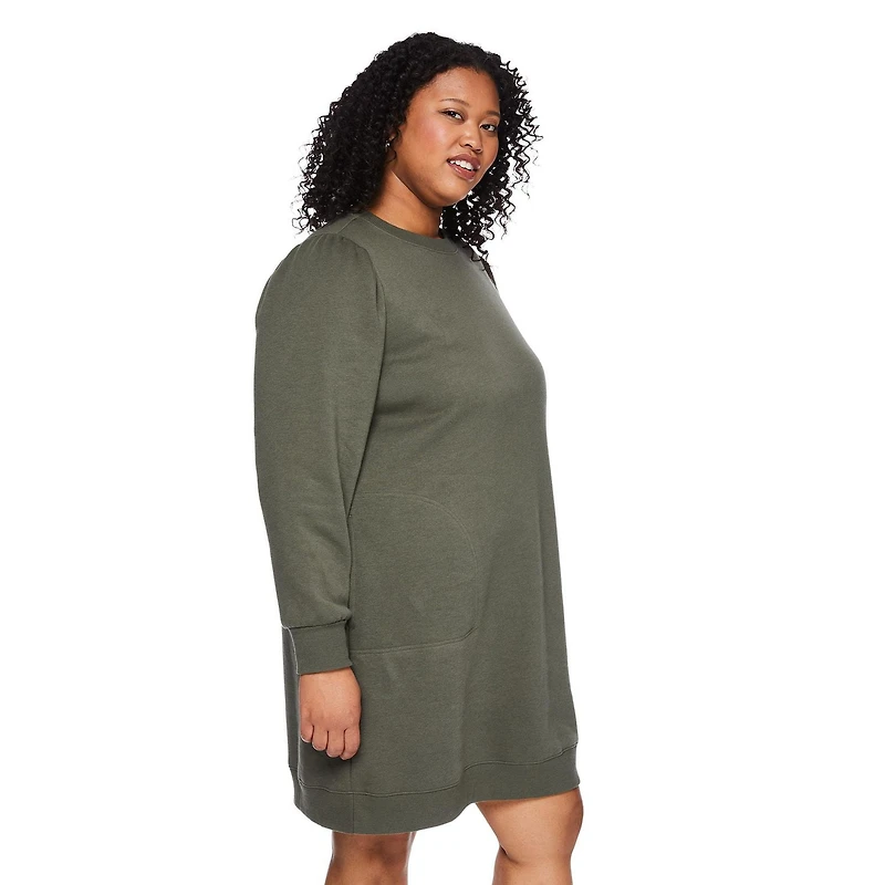 George Women's Plus Fleece Dress