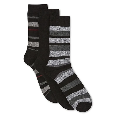 Lot de 3 paires de chaussettes isothermes Athletic Works pour hommes