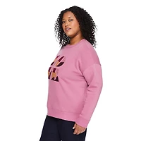 Chandail à encolure ras du cou George Plus pour femmes Tailles 1X-4X