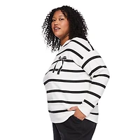 Haut à encolure ras du cou George Plus pour femmes Tailles 1X-4X