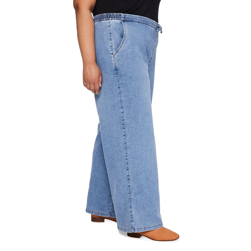 Pantalon à jambe large George Plus pour femmes Tailles 1X-4X