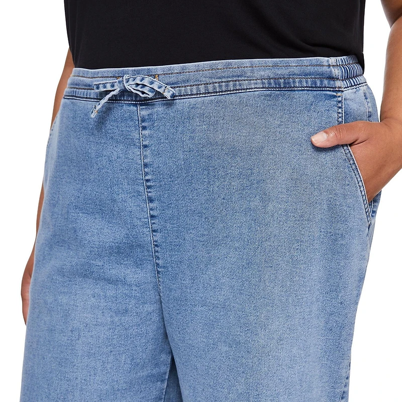 Pantalon à jambe large George Plus pour femmes Tailles 1X-4X