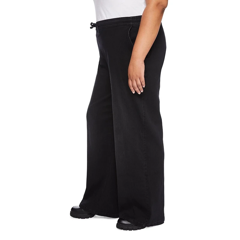 George Women's Plus Wide Leg Pant, Sizes 1X-4X