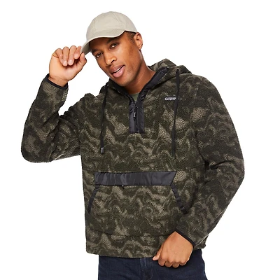 Canadiana x RCGS Men's Faux Shearling Popover, Sizes S-2XL