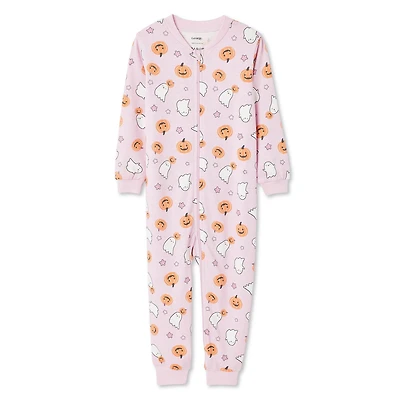Grenouillère d'Halloween George pour petites filles Tailles 2T-5T