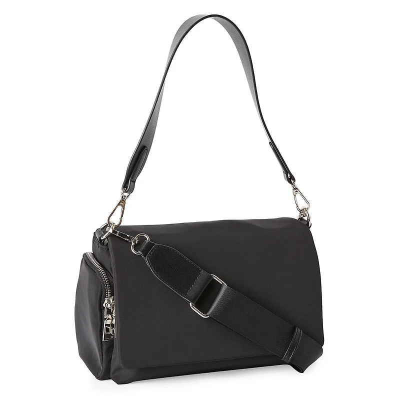 Time and Tru Women's Athletic Messenger Bag