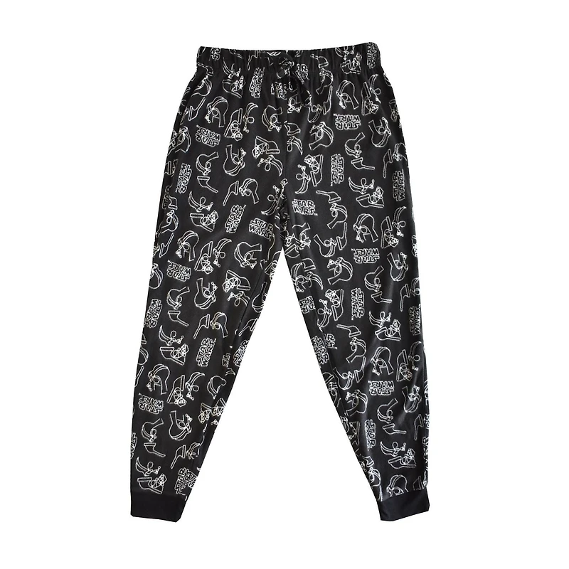 Pantalon de jogging Star Wars Vader Doodle pour hommes