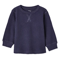 Chandail en tricot gaufré George pour bébés garçons