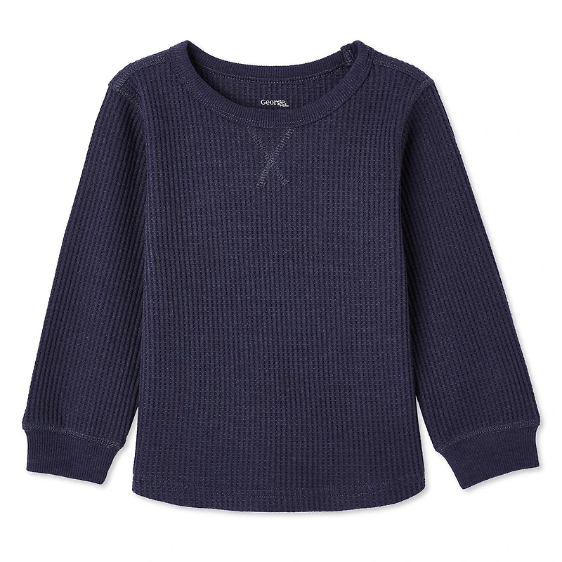 Chandail en tricot gaufré George pour petits garçons Tailles 2T-5T