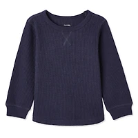 Chandail en tricot gaufré George pour petits garçons Tailles 2T-5T