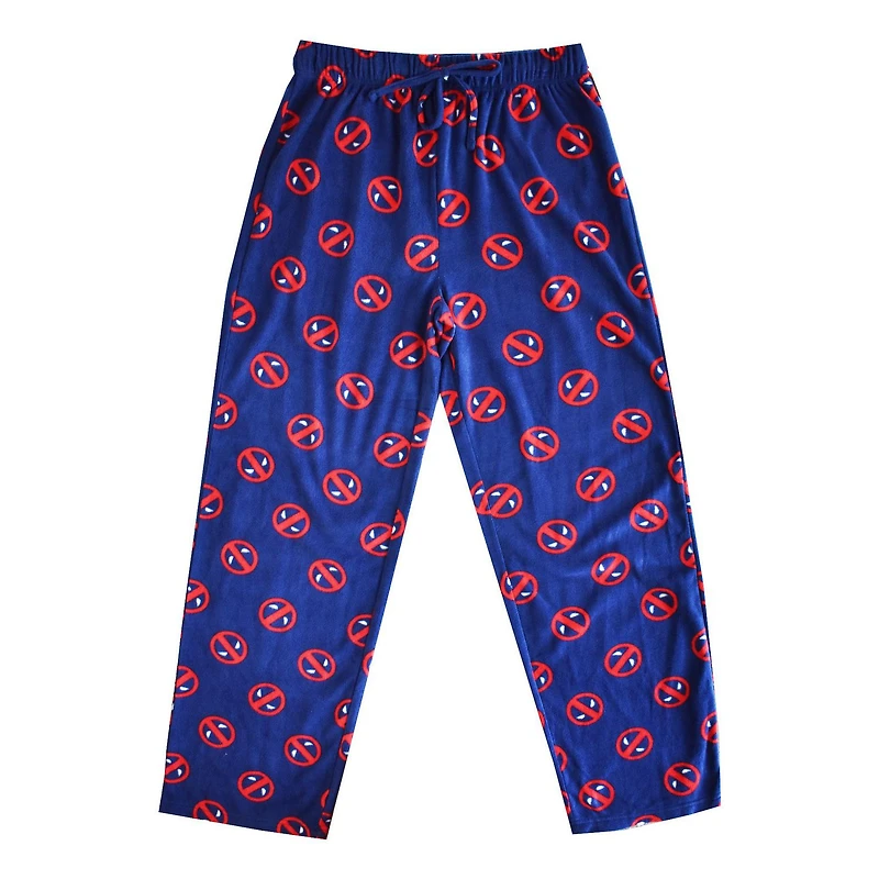 Pantalon de nuit Marvel Deadpool Logo pour hommes